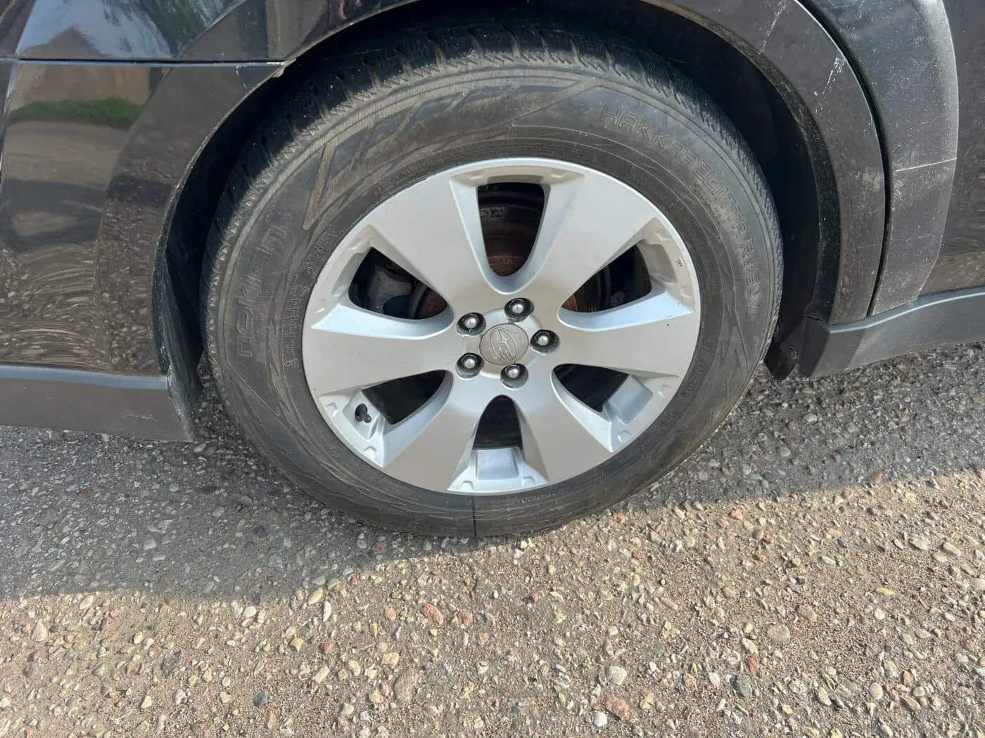 Kuva puretusta autosta 5