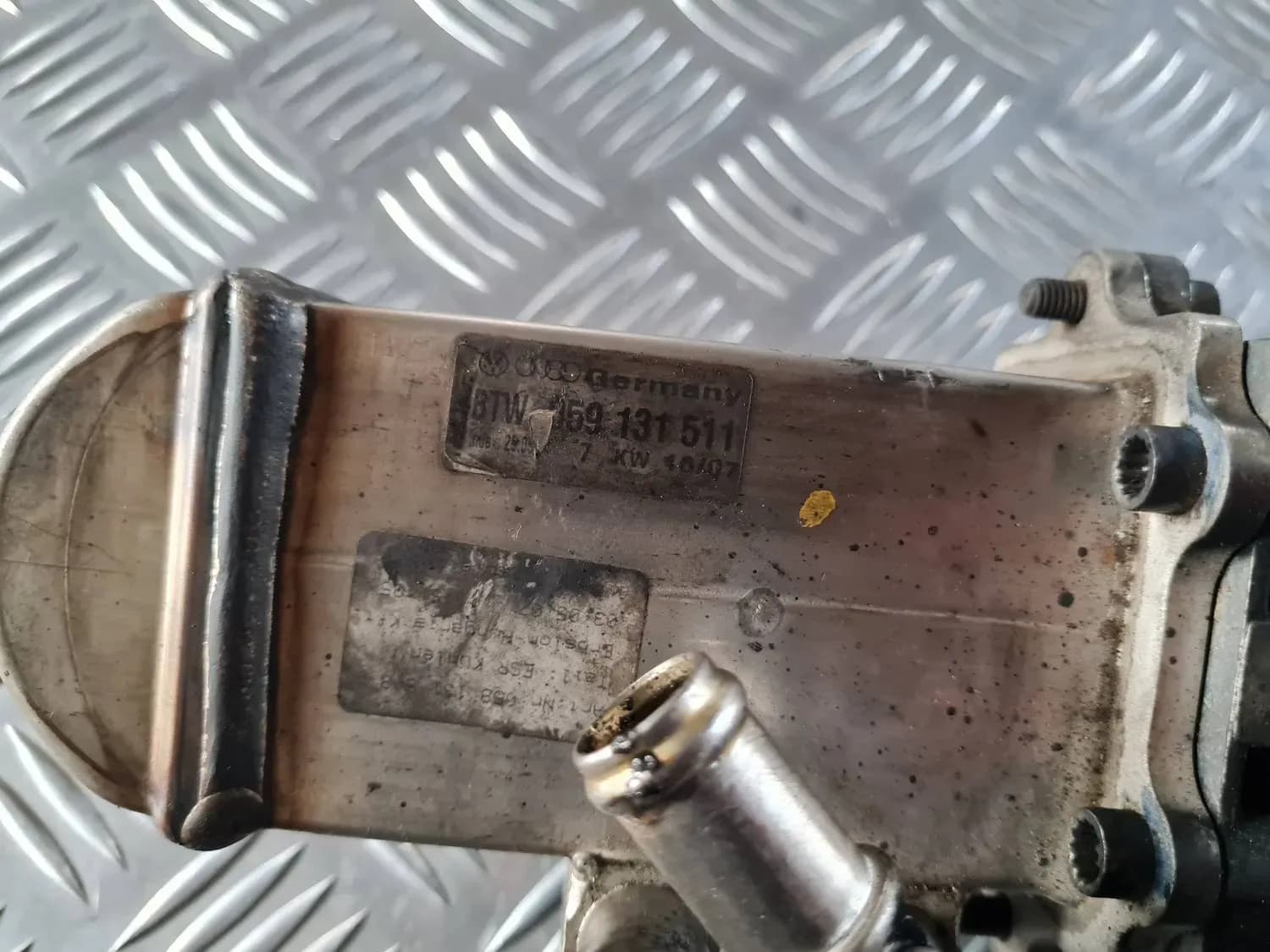 EGR-venttiilin jäähdytin AUDI A6 2008 - foto 5
