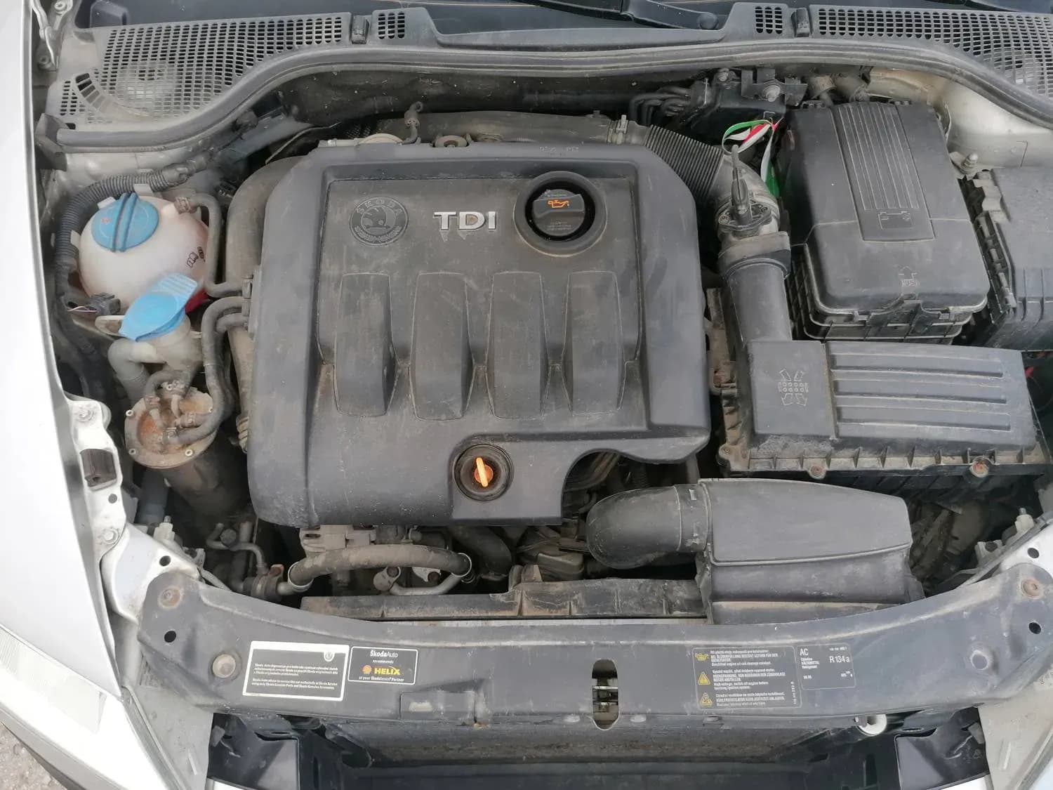 Kuva puretusta autosta 2