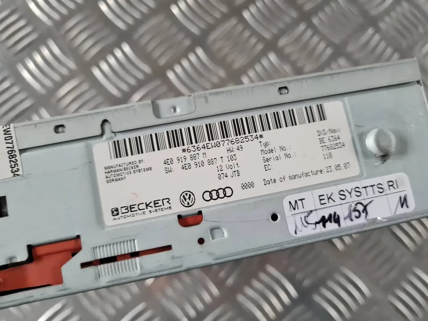 CD/DVD/Navigointiyksikkö AUDI A6 2008 - foto 6