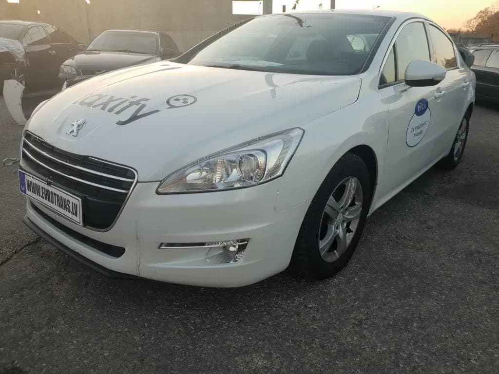 Kuva puretusta autosta 1