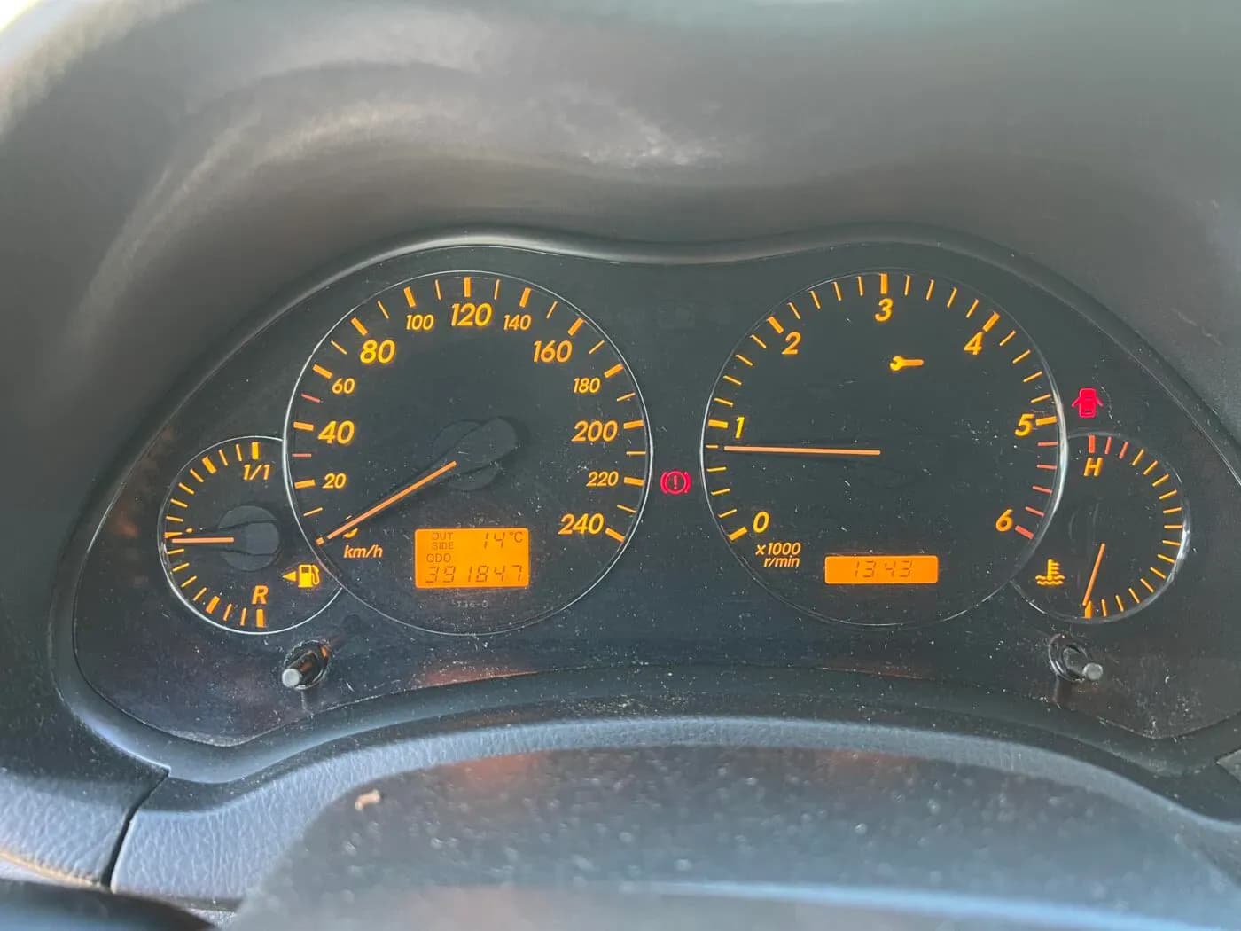Kuva puretusta autosta 1
