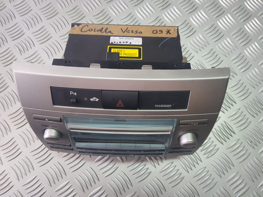 CD/DVD/Navigācijas bloks priekš TOYOTA COROLLA VERSO 2009
