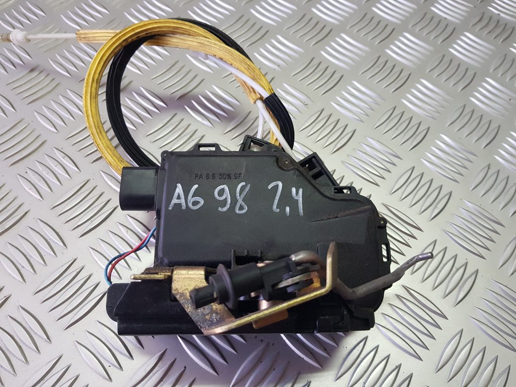 Aizmugurējo labo durvju slēdzene priekš AUDI A6 1998 1 Aizmugurējo labo durvju slēdzene priekš AUDI A6 1998