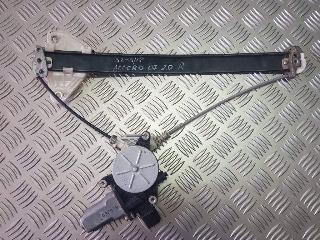 Stikla pacelšanas mehānisms priekšējais labais priekš HONDA ACCORD 2007 YR565P 1 Stikla pacelšanas mehānisms priekšējais labais priekš HONDA ACCORD 2007 YR565P