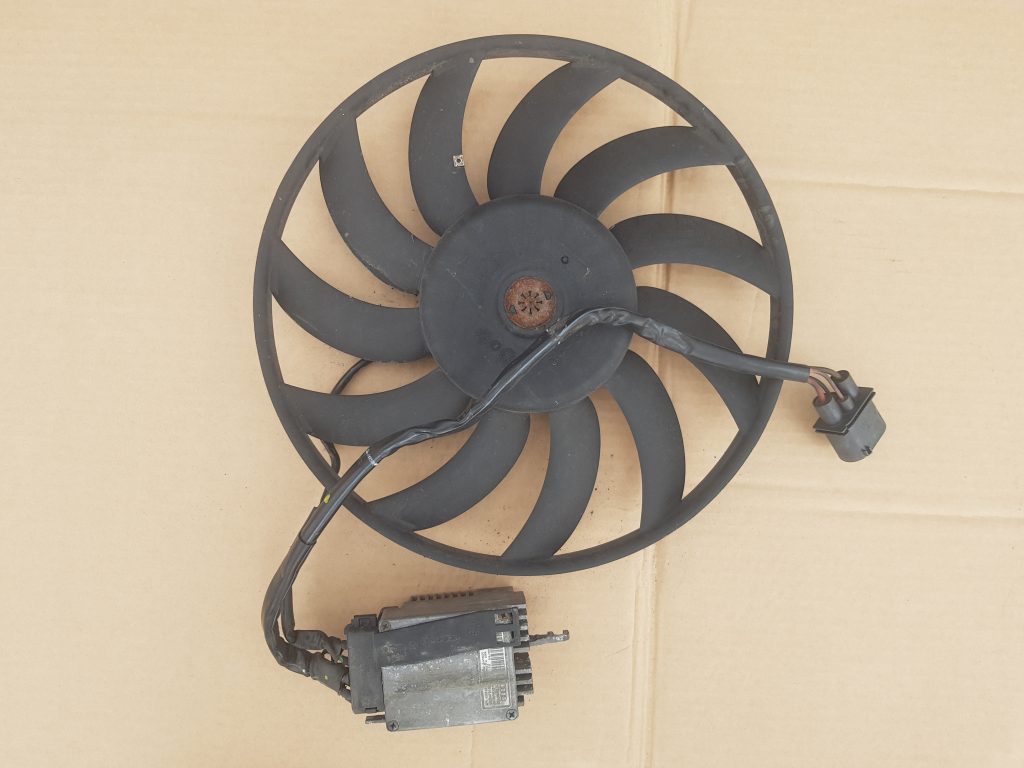 Dzesēšanas radiatora ventilators priekš AUDI A4 2005 2 Dzesēšanas radiatora ventilators priekš AUDI A4 2005