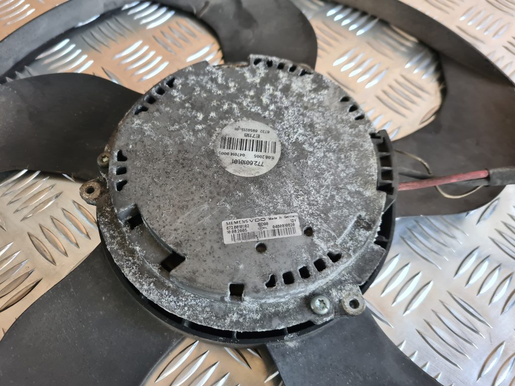 Dzesēšanas radiatora ventilators priekš BMW 525 E60 2006 OLIVE 3 Dzesēšanas radiatora ventilators priekš BMW 525 E60 2006 OLIVE