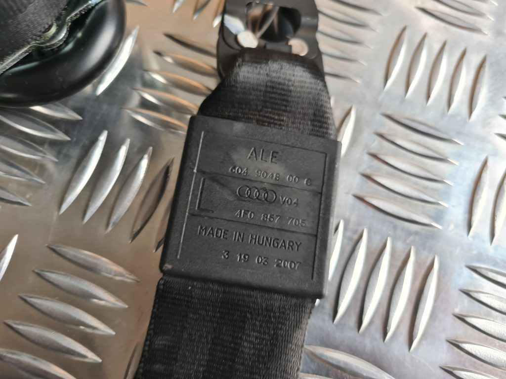 Priekšējā kreisā drošības josta priekš AUDI A6 AVANT 2007 QUATTRO 2 Priekšējā kreisā drošības josta priekš AUDI A6 AVANT 2007 QUATTRO