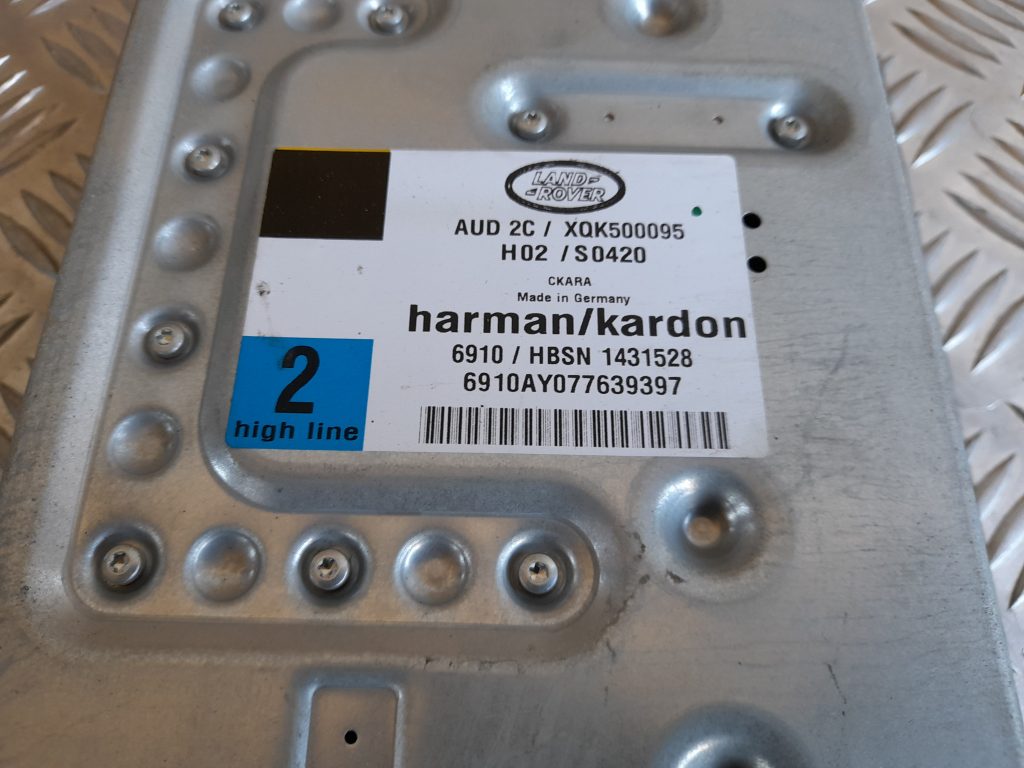 Audio pastiprinātāja bloks priekš RANGE ROVER SPORT 2007 2 Audio pastiprinātāja bloks priekš RANGE ROVER SPORT 2007