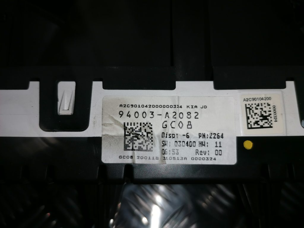 Spidometrs priekš KIA CEED 2013 2 Spidometrs priekš KIA CEED 2013