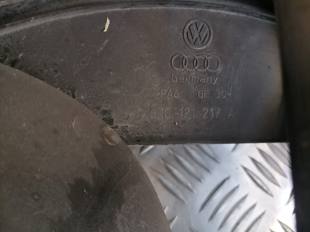 Dzesēšanas radiatora ventilators priekš VW POLO 2011 3 Dzesēšanas radiatora ventilators priekš VW POLO 2011