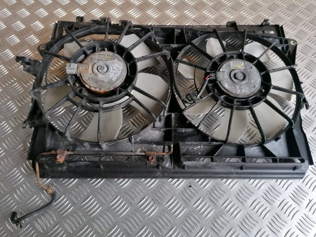 Dzesēšanas radiatora ventilators priekš TOYOTA COROLLA VERSO 2005 1 Dzesēšanas radiatora ventilators priekš TOYOTA COROLLA VERSO 2005