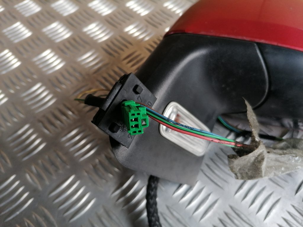 Ārējais spogulis, pa kreisi priekš CITROEN C4 2006