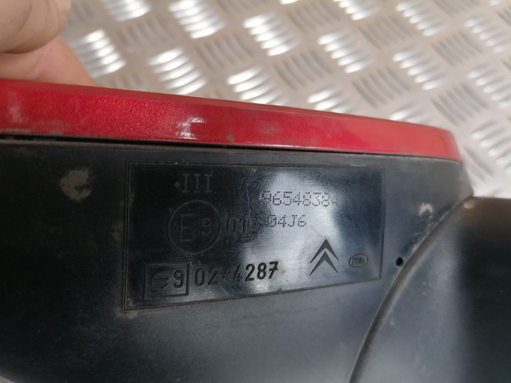 Ārējais spogulis, pa kreisi priekš CITROEN C4 2006