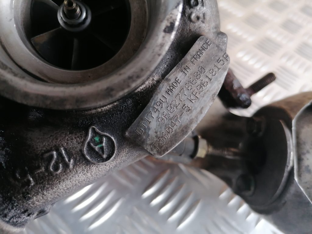 Turbīna priekš CITROEN PICASSO 2007 4 Turbīna priekš CITROEN PICASSO 2007