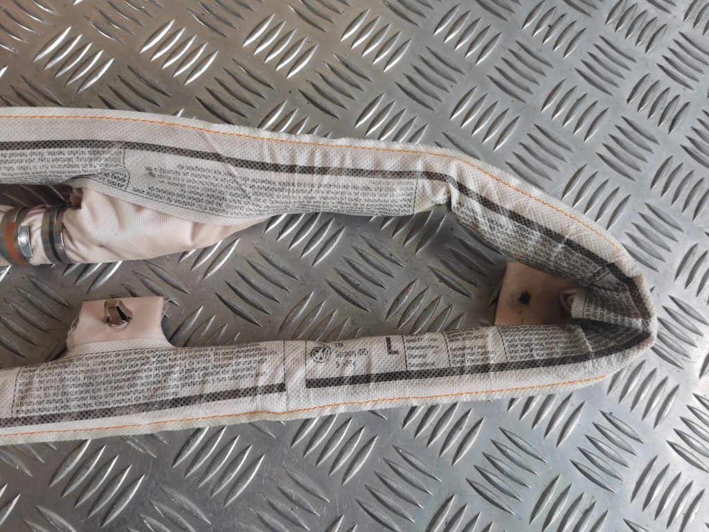 Griestu drošības spilvens, pa kreisi priekš VW PASSAT CC 2009 4 Griestu drošības spilvens, pa kreisi priekš VW PASSAT CC 2009