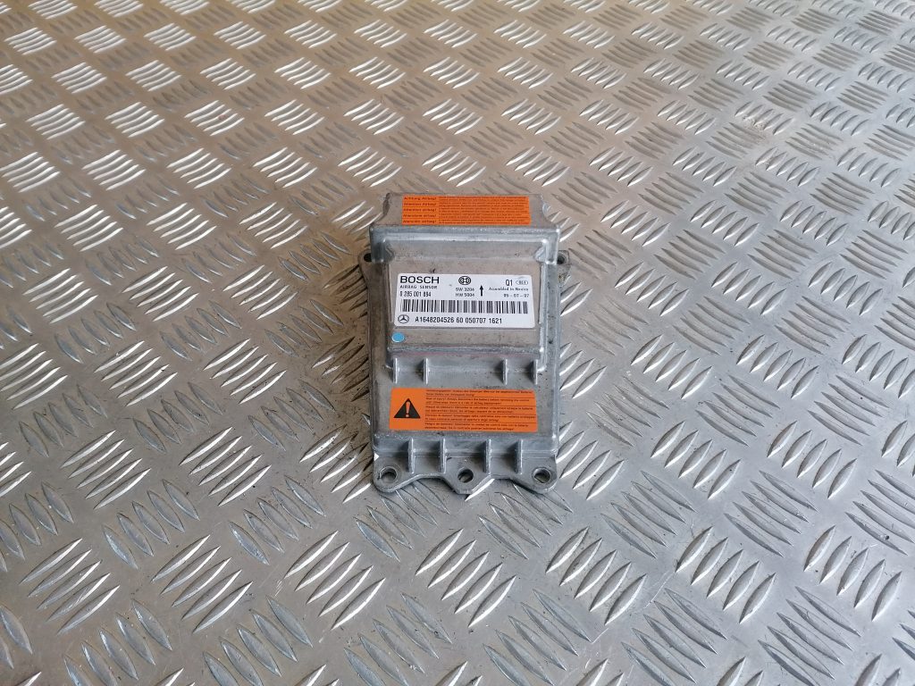 Drošības spilvena vadības bloks priekš MERCEDES BENZ ML320 2005 BLACK 1 Drošības spilvena vadības bloks priekš MERCEDES BENZ ML320 2005 BLACK