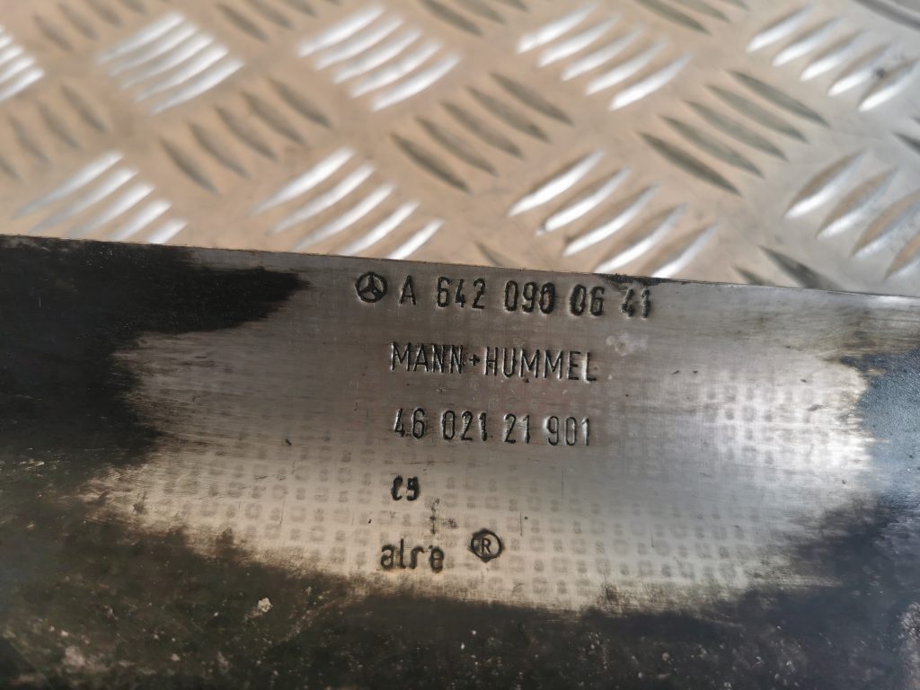 Karstuma aizsargs (mazs) priekš MERCEDES BENZ ML320 2005 BLACK 6 Karstuma aizsargs (mazs) priekš MERCEDES BENZ ML320 2005 BLACK