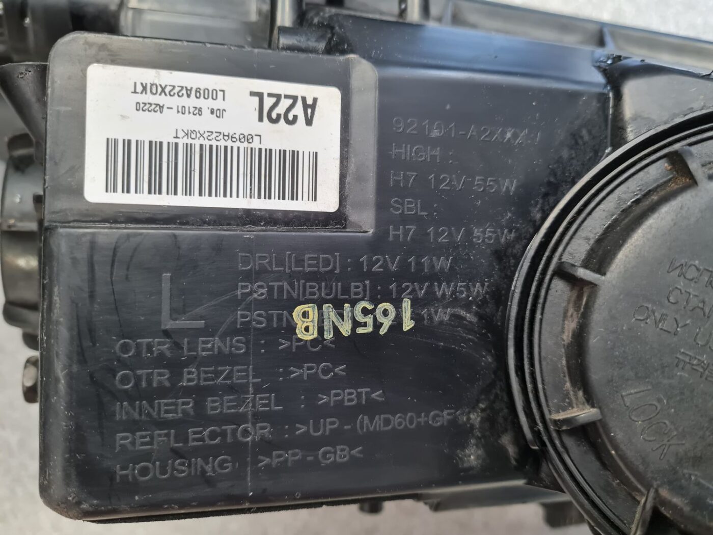 Priekšējais kreisais lukturis priekš KIA CEED 2013 9 Priekšējais kreisais lukturis priekš KIA CEED 2013