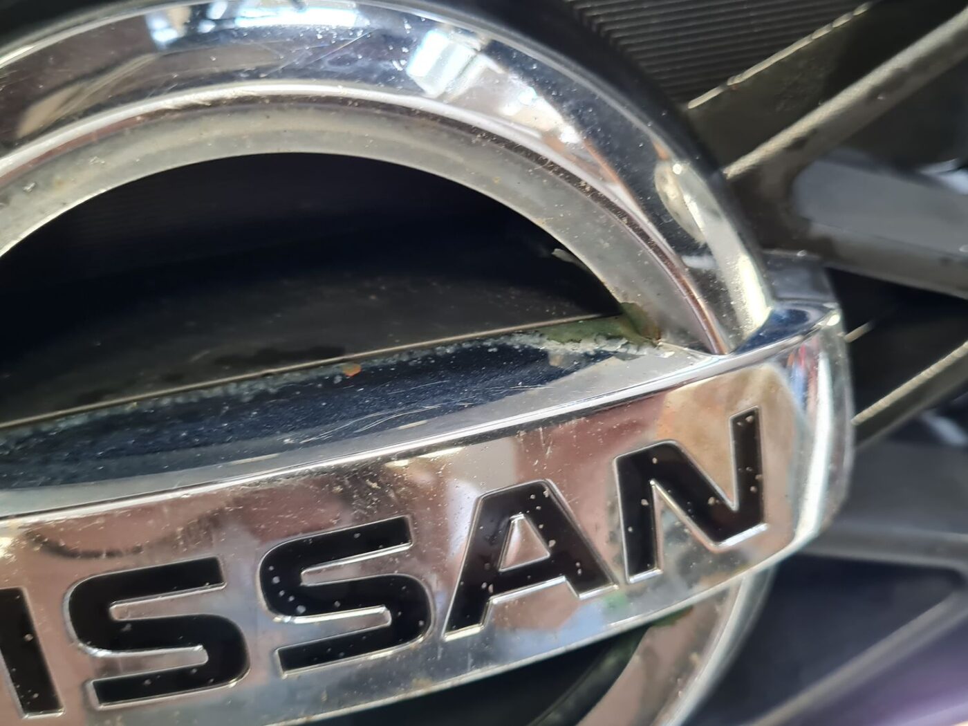 Bufera reste priekš NISSAN X-TRAIL 2007 11 Bufera reste priekš NISSAN X-TRAIL 2007