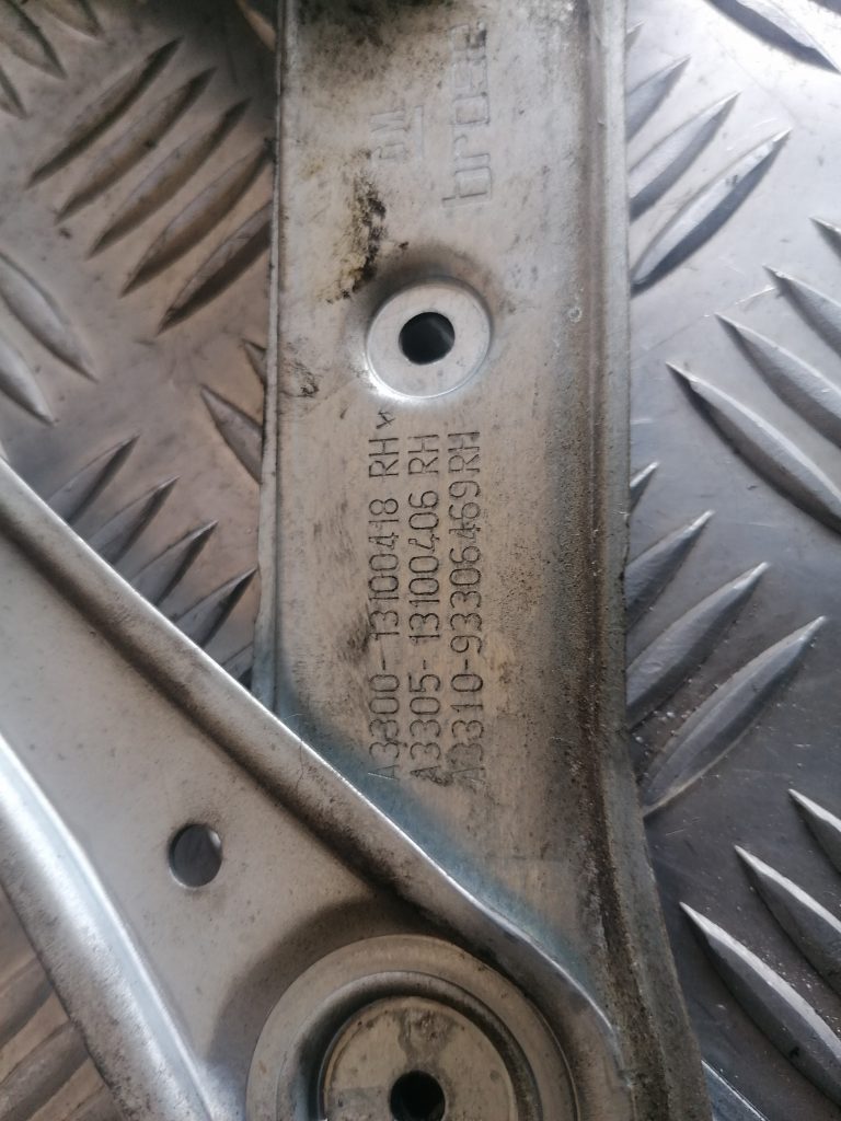 Stikla pacelšanas mehānisms priekšējais labais priekš OPEL ASTRA H 2005