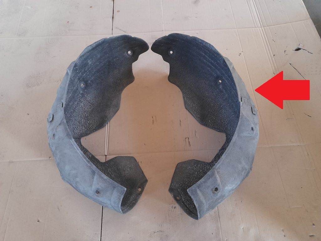 Aizmugurējais labais paspārns priekš MAZDA 6 2008