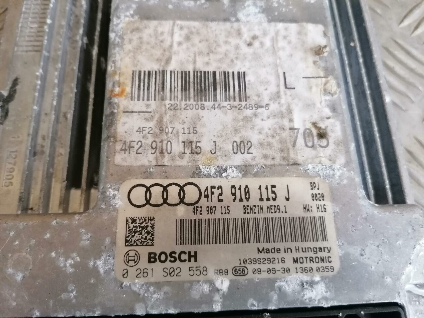 Dzinēja vadības bloks priekš AUDI A6 2008 4 Dzinēja vadības bloks priekš AUDI A6 2008