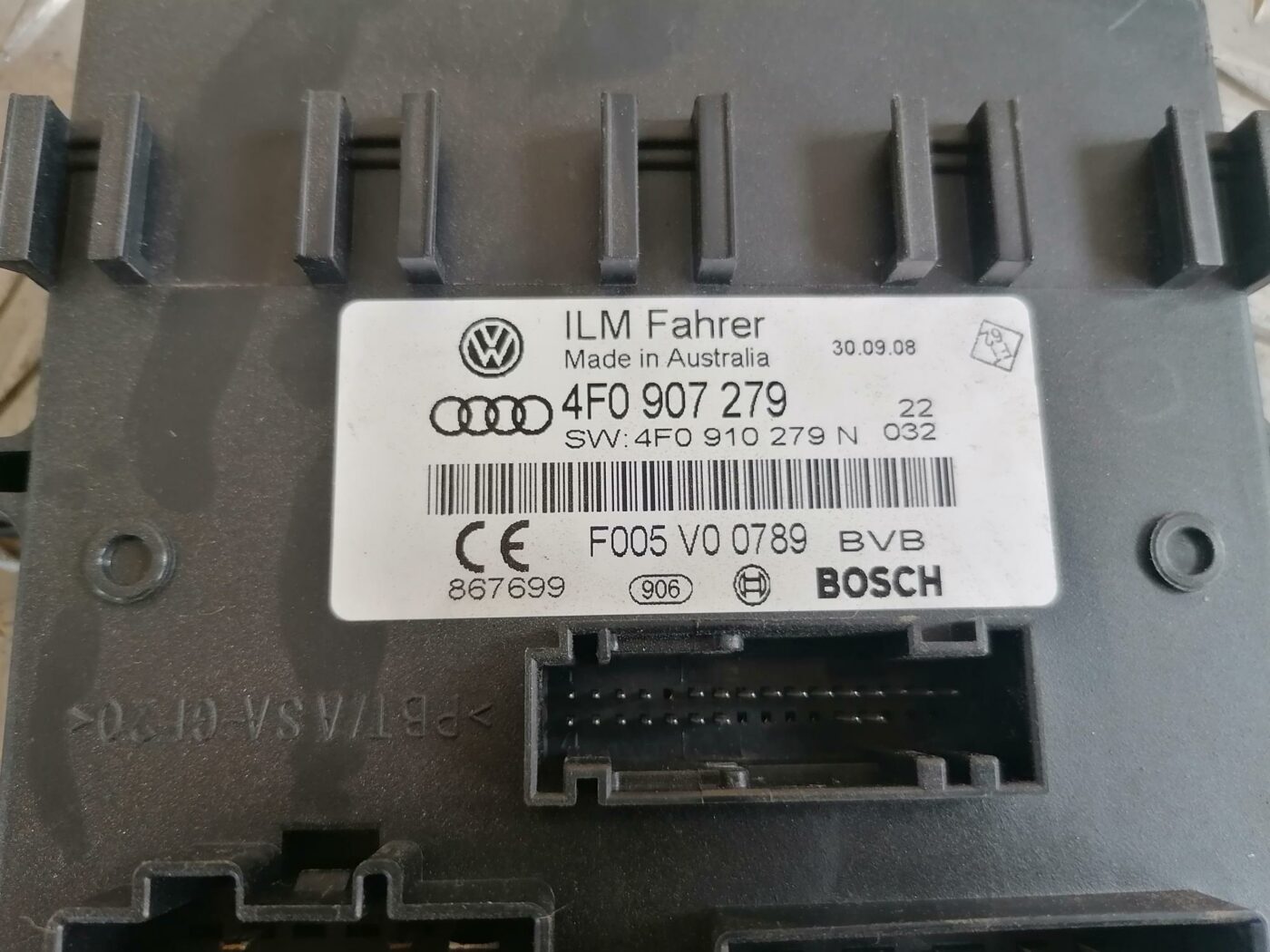 Komforta vadības bloks priekš AUDI A6 2008 3 Komforta vadības bloks priekš AUDI A6 2008