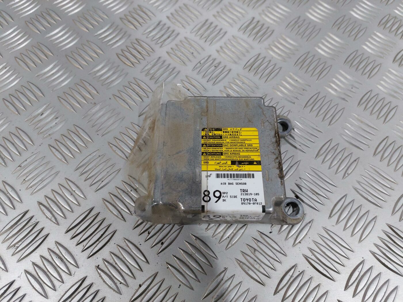 Drošības spilvena vadības bloks priekš TOYOTA COROLLA VERSO 2006