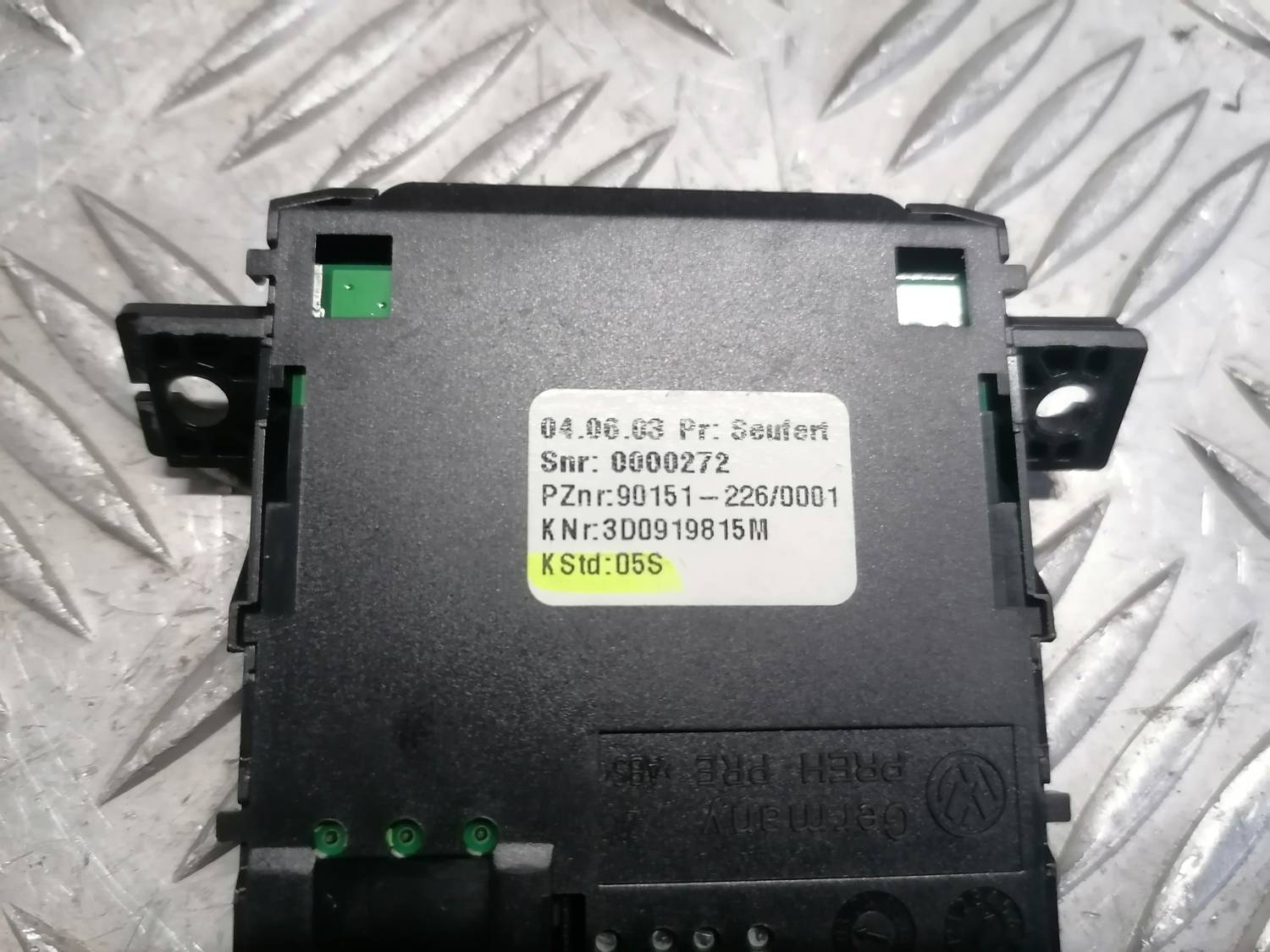 Salona ventilatora regulēšanas poga priekš VW PHAETON 2003 4 Salona ventilatora regulēšanas poga priekš VW PHAETON 2003