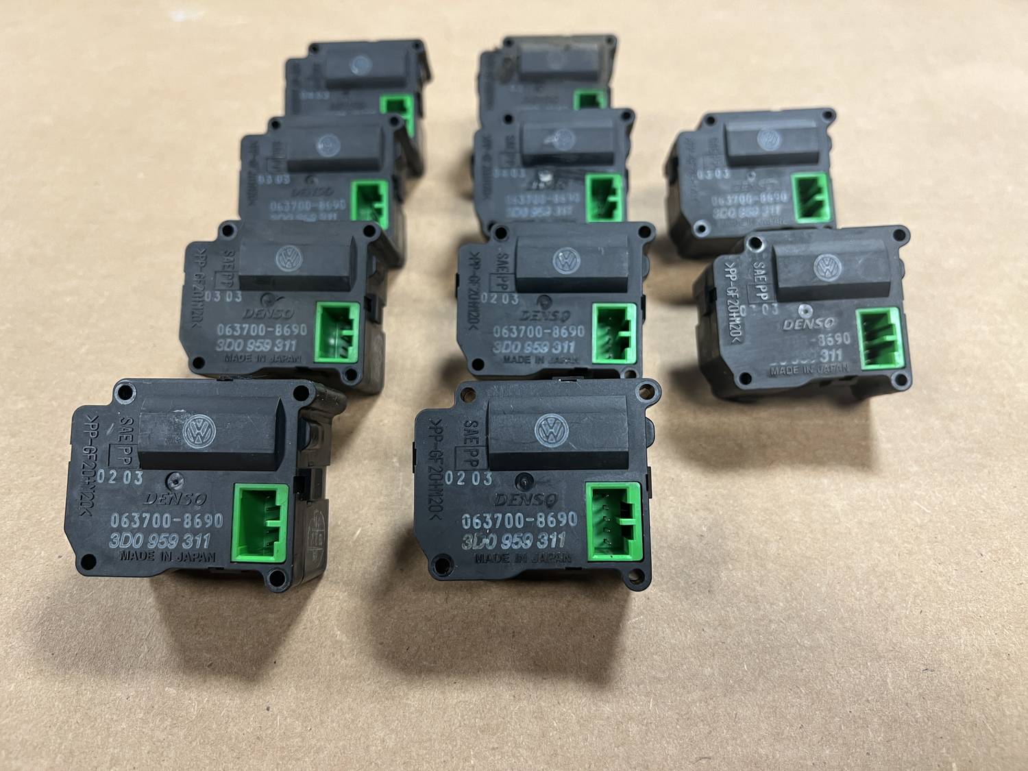 Apsildes sistēmas aktuators priekš VW PHAETON 2003