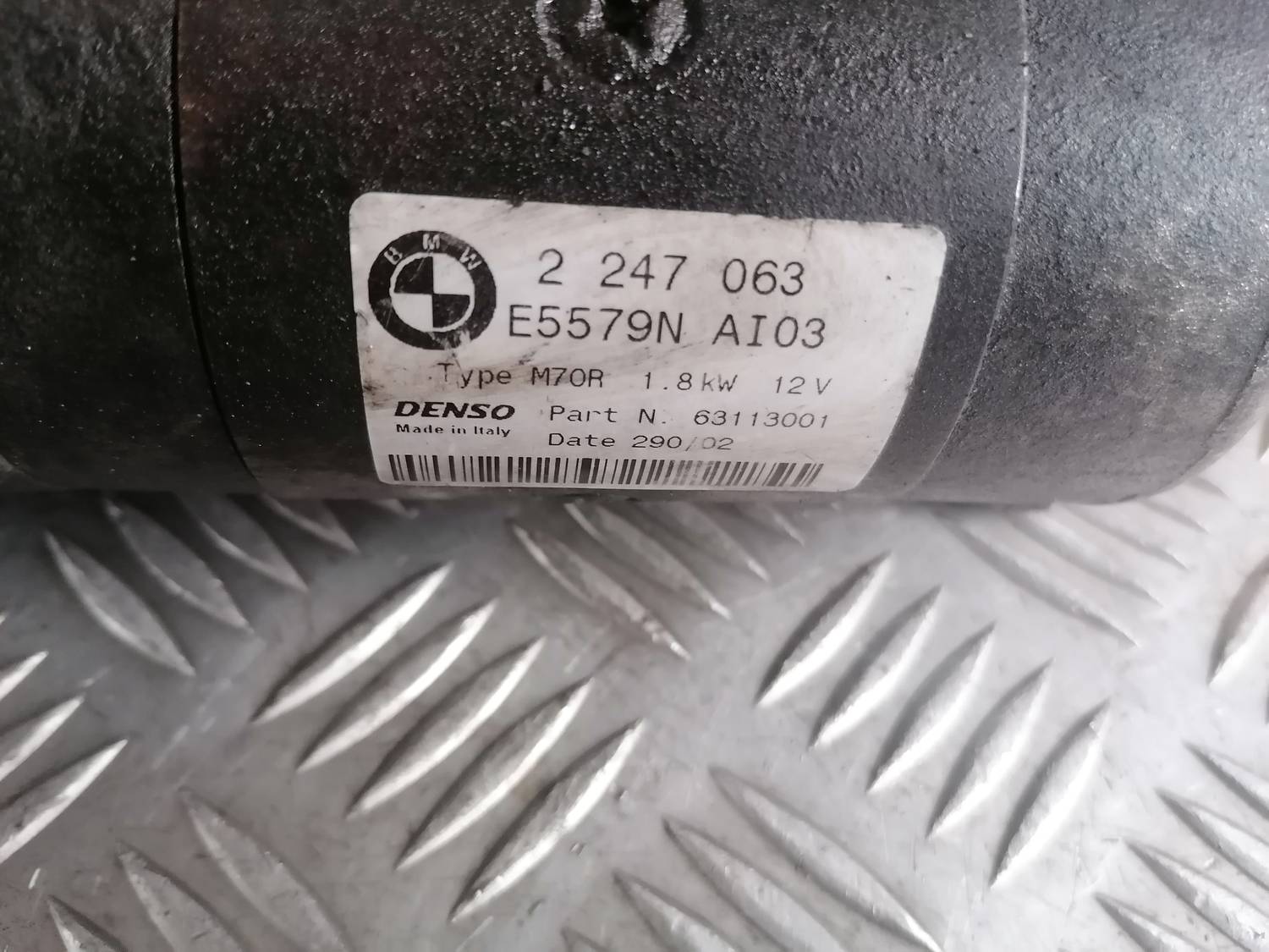 Starteris priekš BMW 318D E46 2002 SEDAN