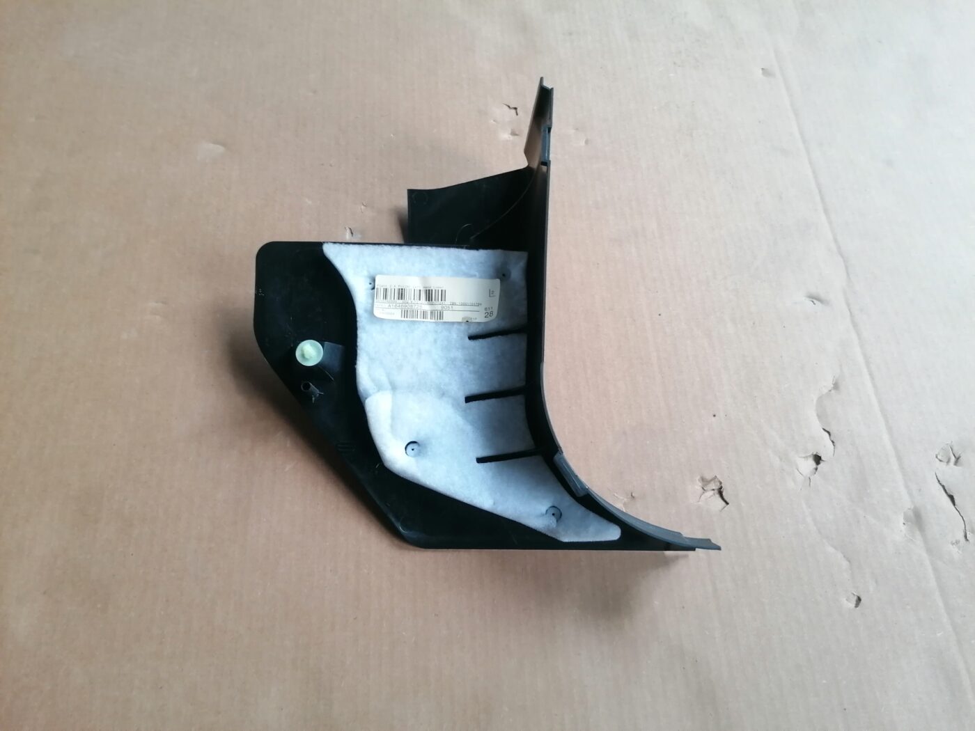 Sliekšņa priekšēja kreisa uzlika (salonā) priekš MERCEDES BENZ ML280 2008 OBSIDIAN BLACK