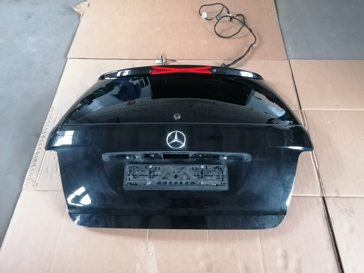 Bagāžnieka vāks priekš MERCEDES BENZ ML280 2008 OBSIDIAN BLACK 1 Bagāžnieka vāks priekš MERCEDES BENZ ML280 2008 OBSIDIAN BLACK