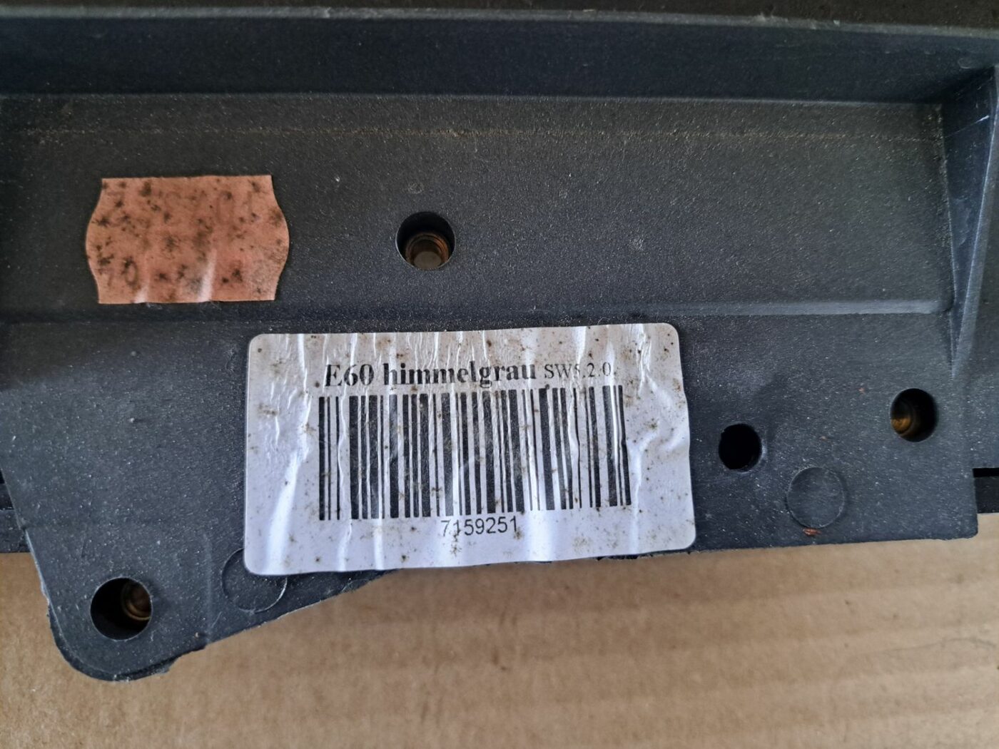 Lūka priekš BMW 525 E60 2004 BLACK