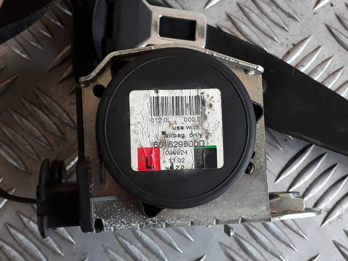 Priekšējā kreisā drošības josta priekš BMW 530D E61 2006 TOURING BLUE 3 Priekšējā kreisā drošības josta priekš BMW 530D E61 2006 TOURING BLUE