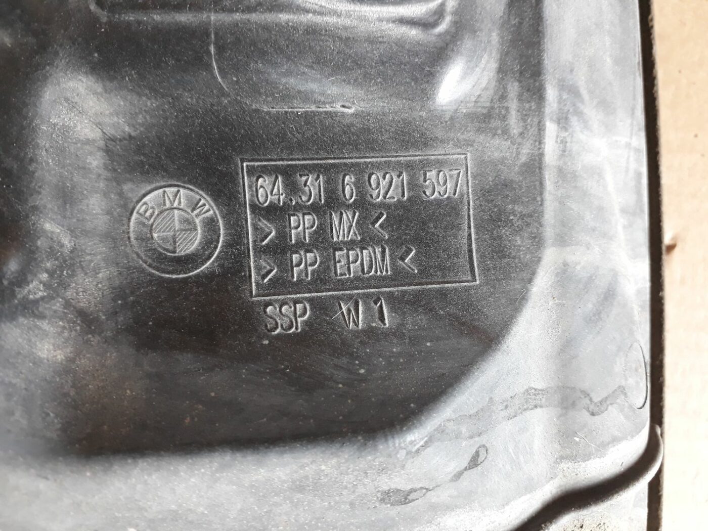 Gaisa vads priekš BMW 530D E61 2006 TOURING BLUE 3 Gaisa vads priekš BMW 530D E61 2006 TOURING BLUE