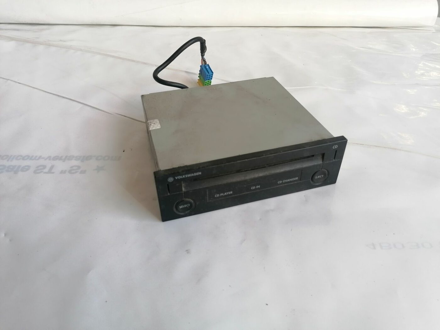 CD/DVD/Navigācijas bloks priekš VW PASSAT 2003 UNIVERSAL BLUE