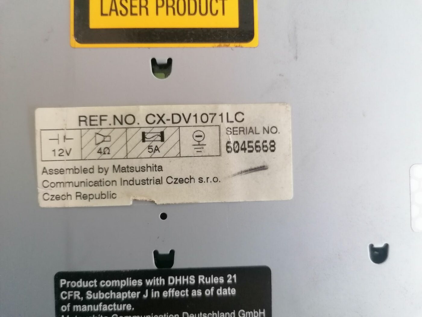 CD/DVD/Navigācijas bloks priekš VW PASSAT 2003 UNIVERSAL BLUE