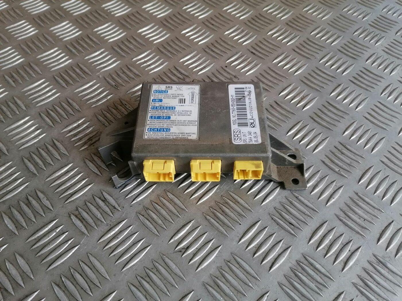 Drošības spilvena vadības bloks priekš HONDA CIVIC 2004