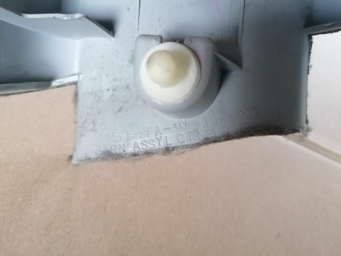 Vidējas salona statnes apdare priekš HONDA ACCORD 2003 SILVER