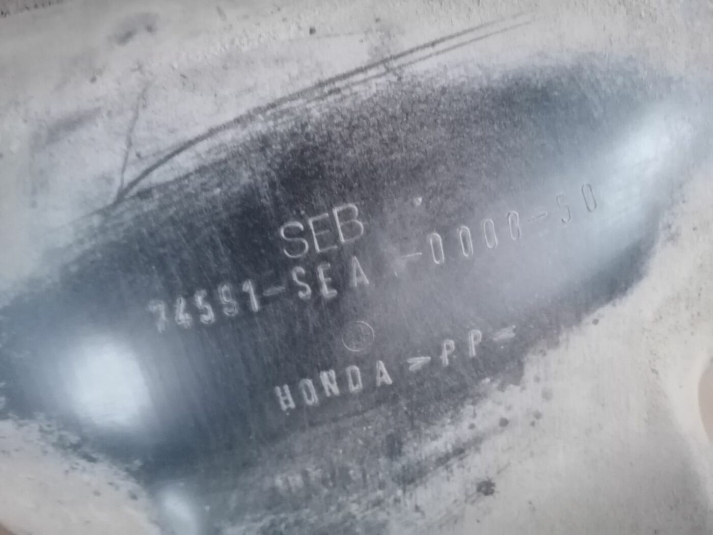 Aizmugurējais kreisais paspārns priekš HONDA ACCORD 2008 4 Aizmugurējais kreisais paspārns priekš HONDA ACCORD 2008