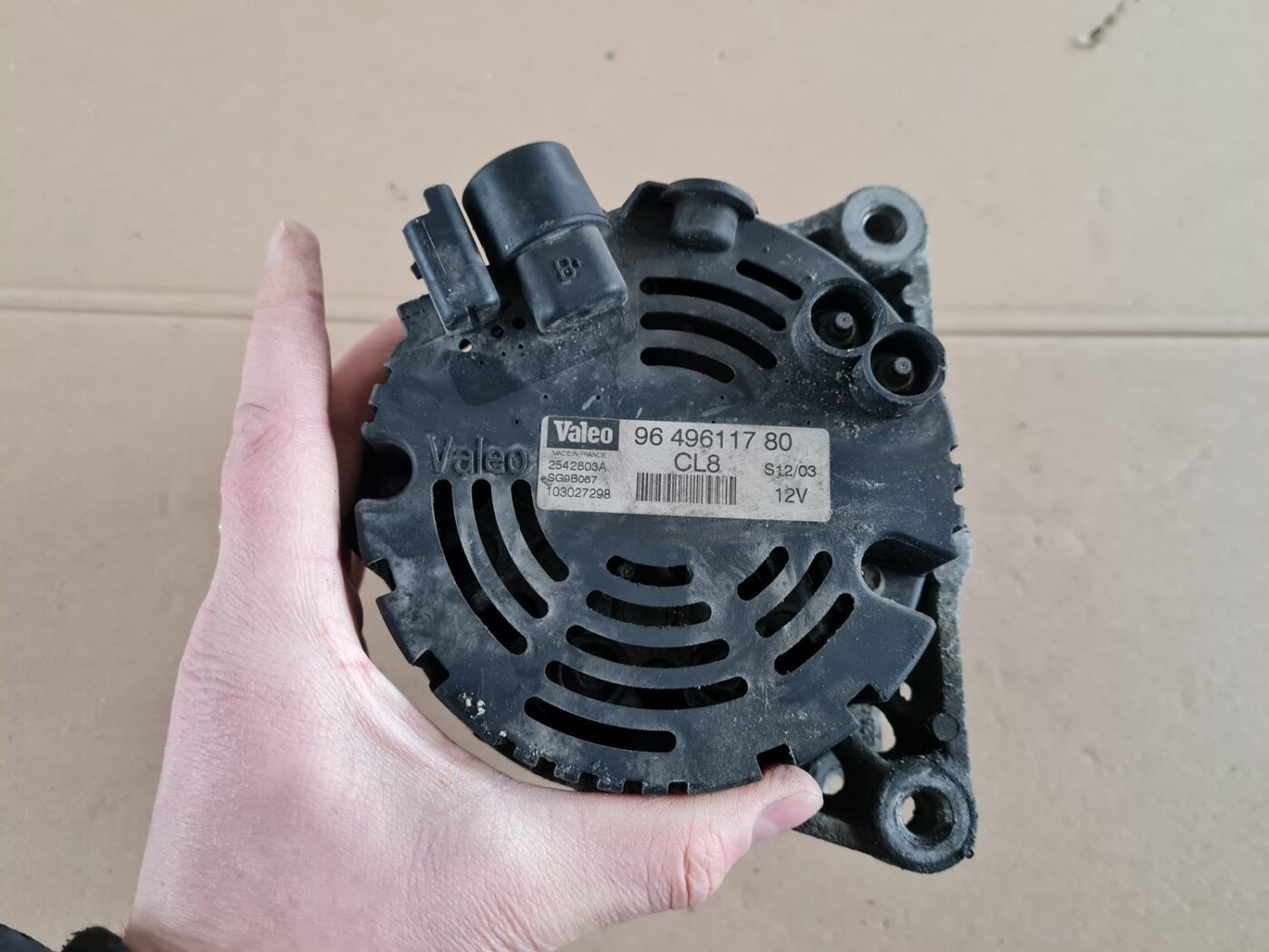 Ģenerators priekš PEUGEOT 307 2003 2 Ģenerators priekš PEUGEOT 307 2003