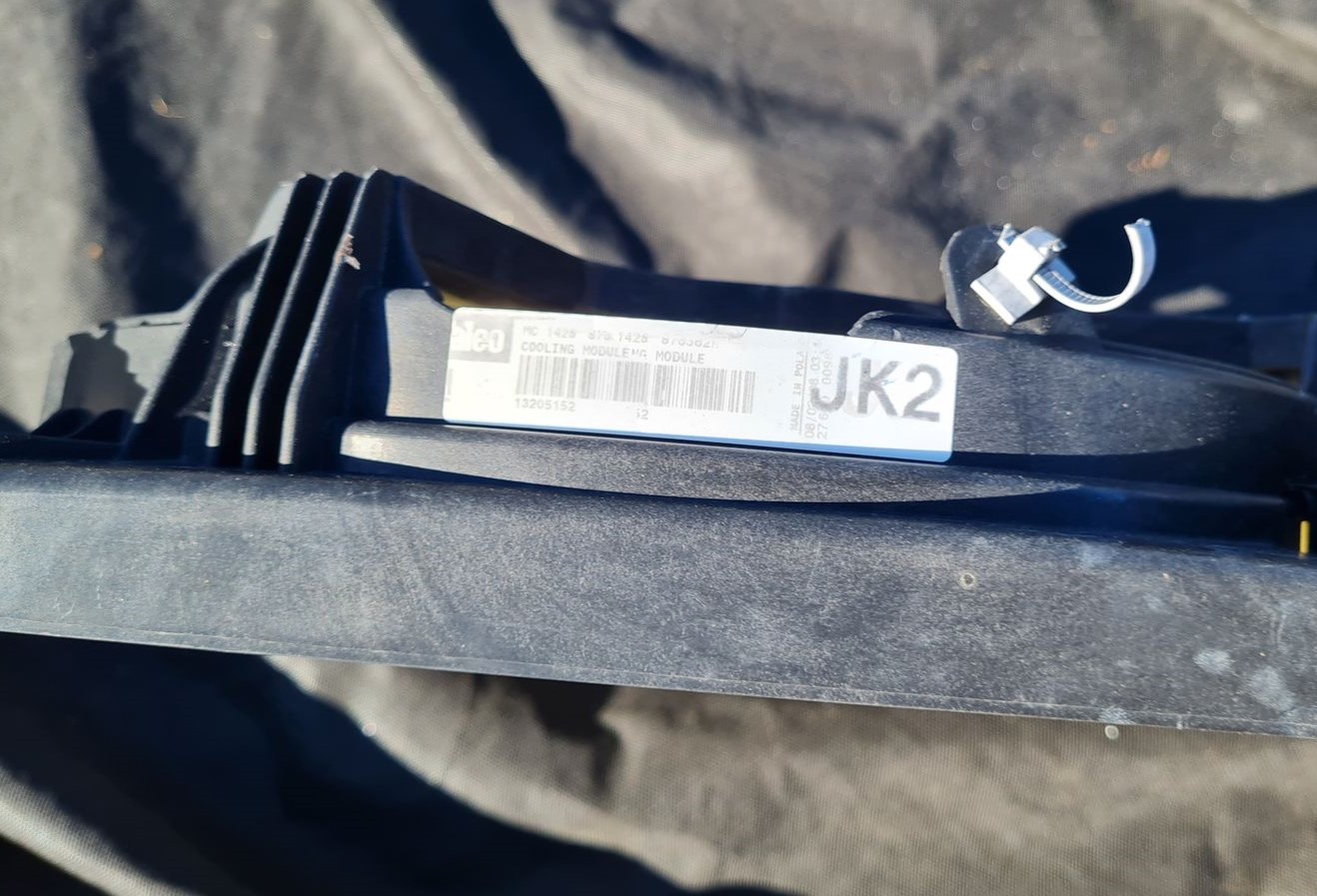 Dzesēšanas radiatora ventilators priekš OPEL VECTRA C 2008 3 Dzesēšanas radiatora ventilators priekš OPEL VECTRA C 2008