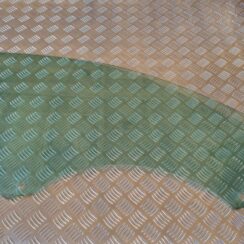 Priekšējo labo durvju stikls priekš AUDI A6 2008