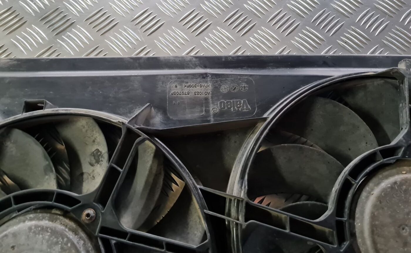 Dzesēšanas radiatora ventilators priekš OPEL VECTRA C 2002 3 Dzesēšanas radiatora ventilators priekš OPEL VECTRA C 2002