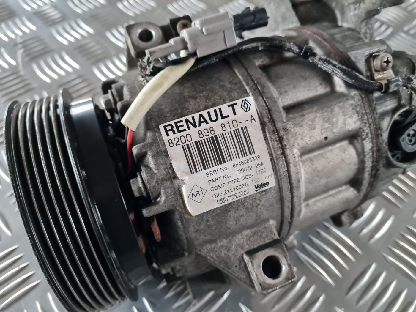 Gaisa kondicioniera kompresors priekš RENAULT LAGUNA 2008 4 Gaisa kondicioniera kompresors priekš RENAULT LAGUNA 2008