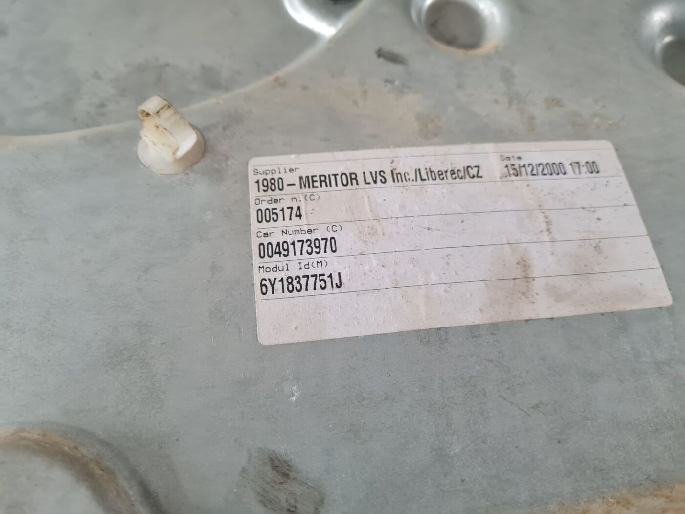 Stikla pacelšanas mehānisma panele priekš ŠKODA FABIA 2003 3 Stikla pacelšanas mehānisma panele priekš ŠKODA FABIA 2003