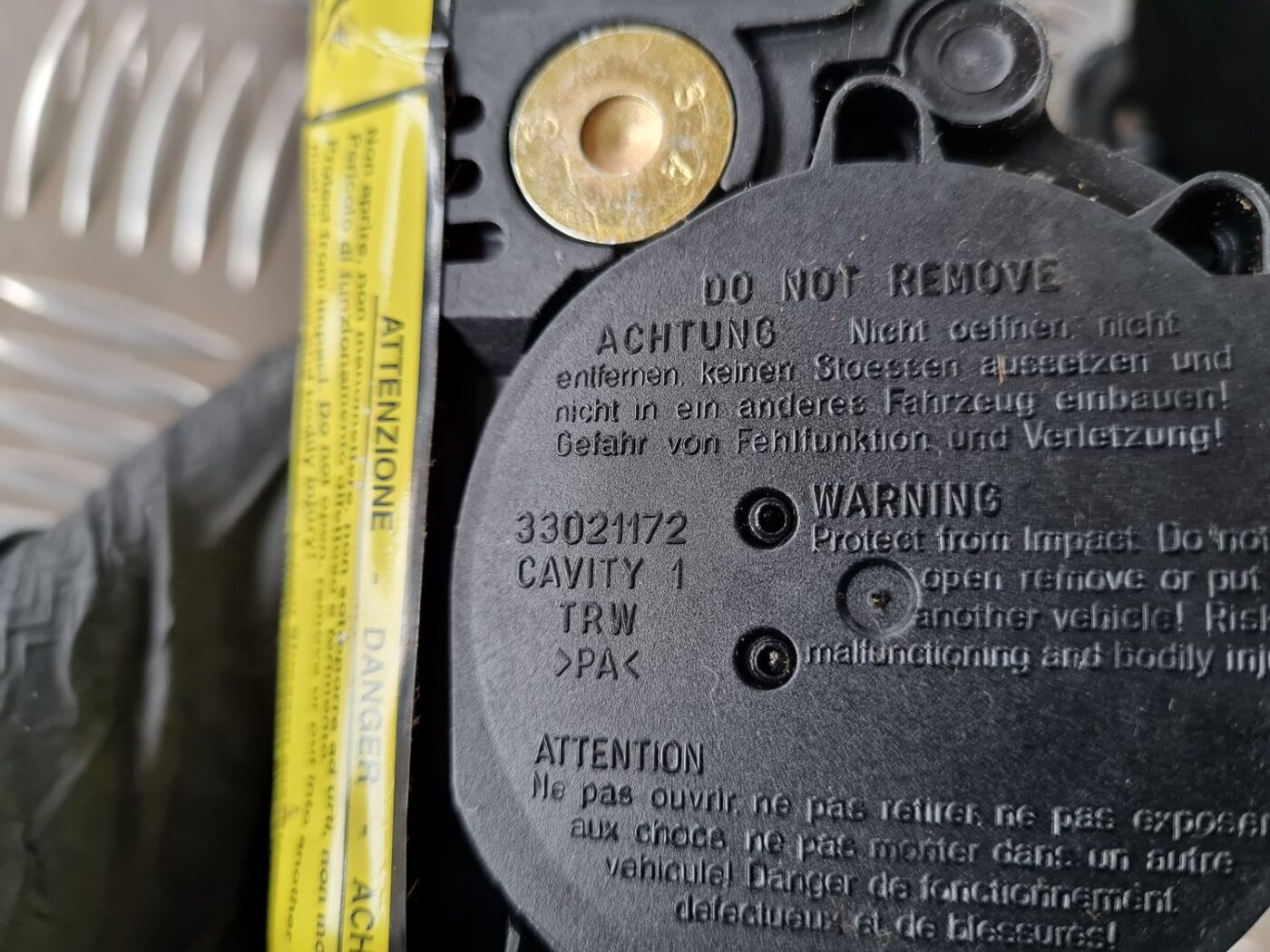 Priekšējā labā drošības josta priekš FIAT STILO 2003 3 Priekšējā labā drošības josta priekš FIAT STILO 2003