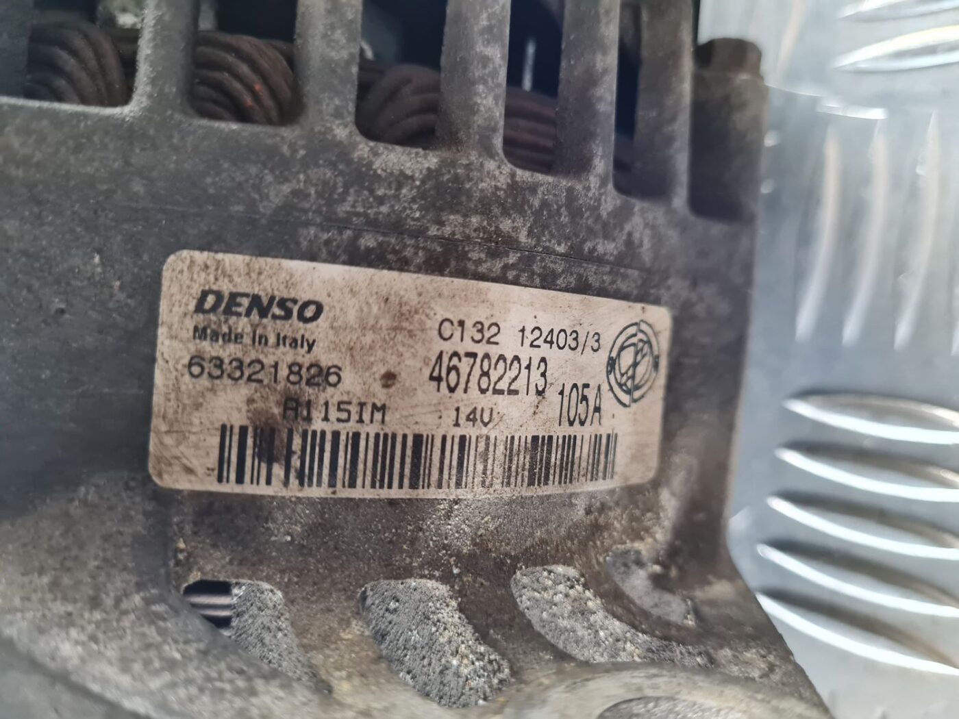 Ģenerators priekš FIAT STILO 2003 6 Ģenerators priekš FIAT STILO 2003